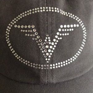 WorldVentures Bedazzled Logo Dads Distressed Hat